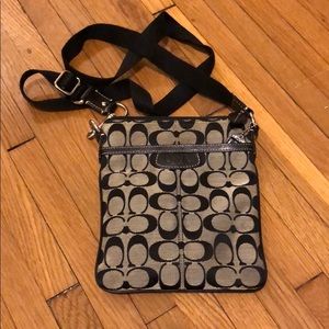 Coach crossbody bag in black